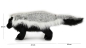 Preview: Honigdachs 42 cm