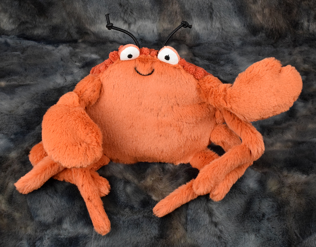 crispin crab jellycat