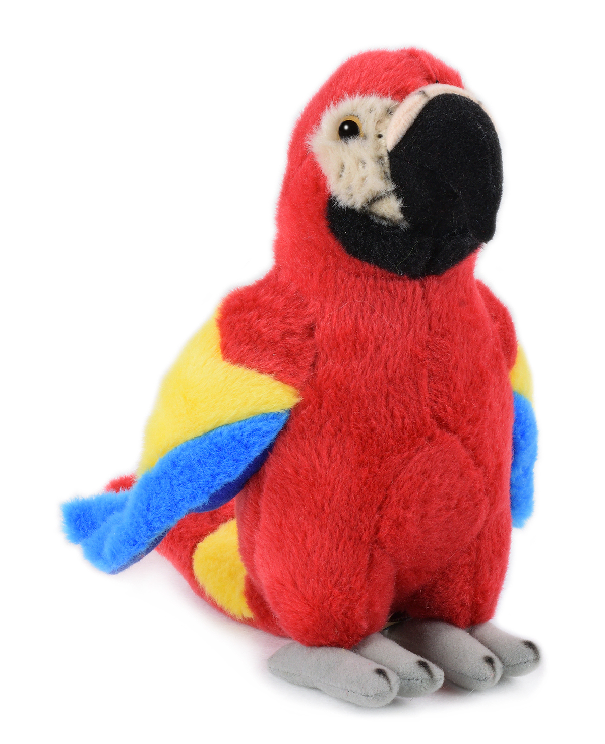 rot H. ca. 21 cm Stofftier Ara Kuscheltier Papagei Plüschtier, 
