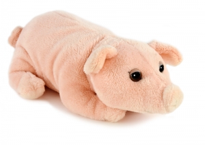 Schwein liegend 23 cm